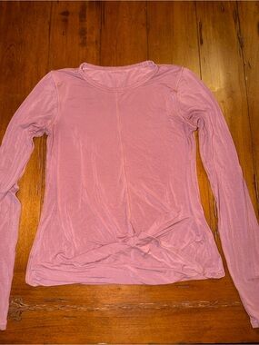 lululemon athletica Long-Sleeve Crewneck Top - Dusty Pink